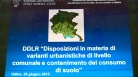 fotogramma del video Presentato DDL in materia urbanistica